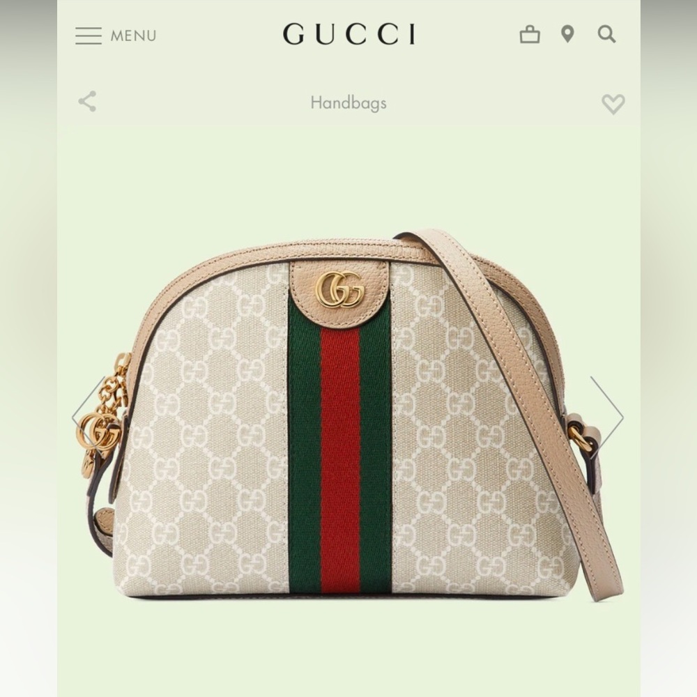 Gucci Ophidia small GG shoulder bag- authentic